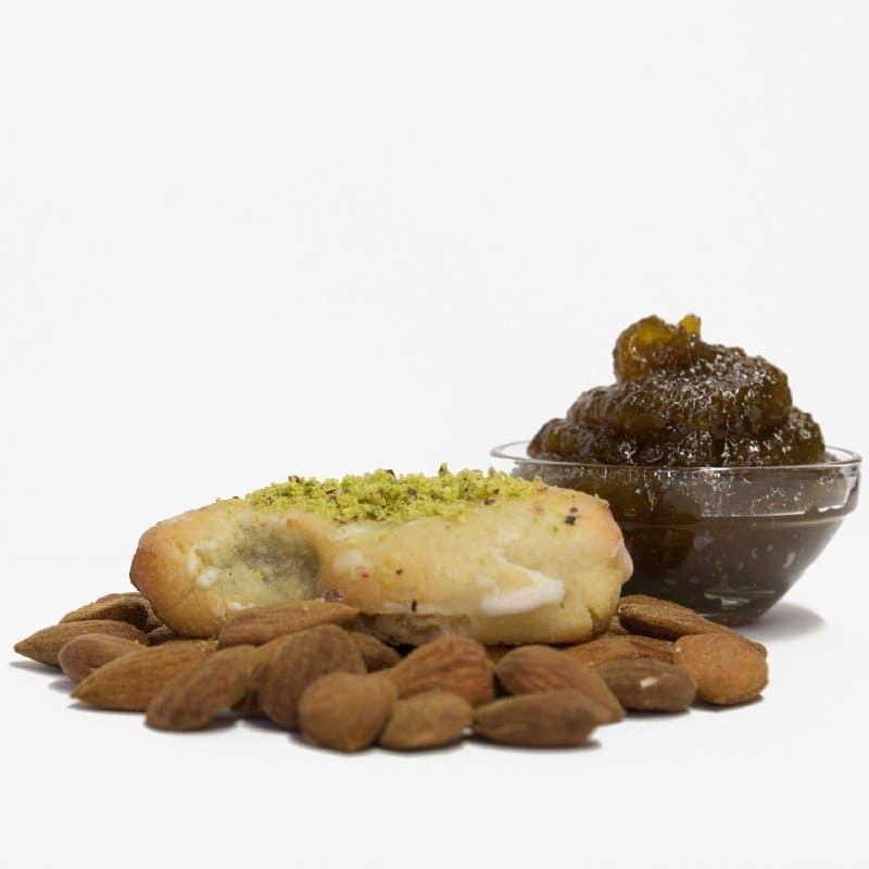 Pasta nuova siciliana di mandorla con pistacchio Casa Inglima